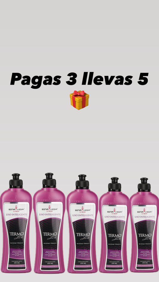 Pagas 3 termoliss llevas 5