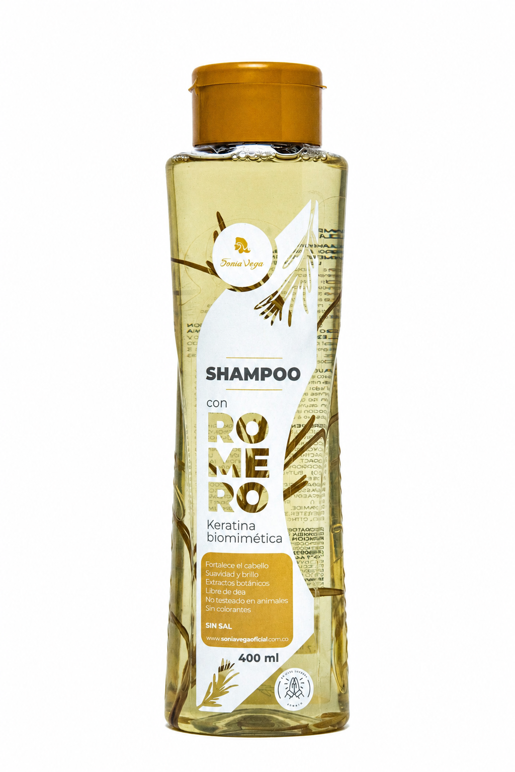 Champú de Romero con Queratina Biomimética