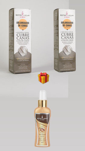 Compras 2 cubre canas y te obsequiamos un aceite de Argan | Sonia Vega